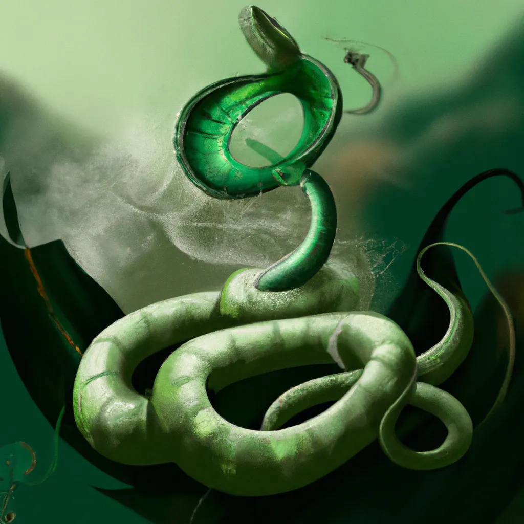 Fotos significado de sonhar com cobra verde