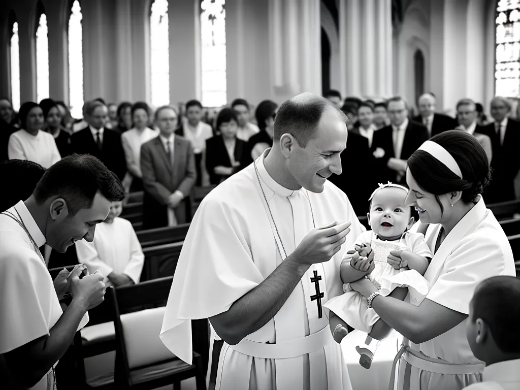 Fotos significado batismo catolico